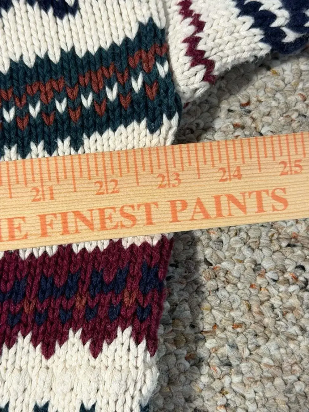 Britches Great Outdoors Vintage Fair Isle Crewneck Knit‎ Cotton Sweater XL